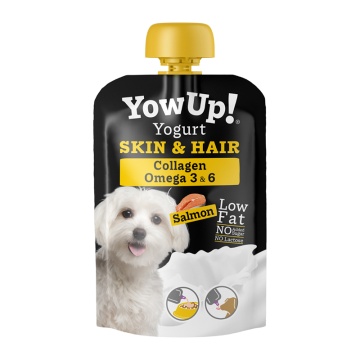 YOWUP DOG YOGURT POUCH SKIN & HAIR ΓΙΑΟΥΡΤΙ ΣΚΥΛΟΥ 115GR