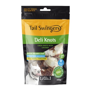 TAIL SWINGERS ΚΟΚΑΛΟ ΚΟΜΠΟΣ ΚΟΚΚΙΝΟ ΜΕ ΚΟΤΟΠΟΥΛΟ 100GR