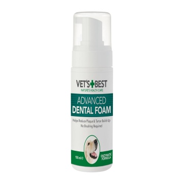 VET'S BEST ADVANCED DENTAL FOAM 150ML