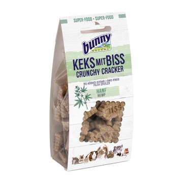 BUNNY CRUNCHY CRACKER ΜΕ ΚΑΝΝΑΒΗ 50GR