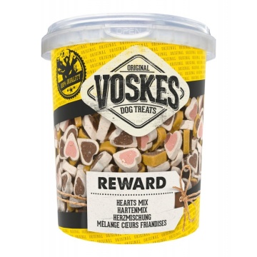 VOSKES ΣΝΑΚ ΕΠΙΒΡΑΒΕΥΣΗΣ HEARTS MIX 500GR