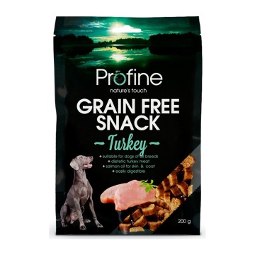 PROFINE DOG GRAIN FREE SNACK TURKEY 200GR