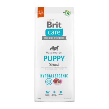 BRIT CARE HYPOALLERGENIC DOG PUPPY LAMB & RICE 12KG