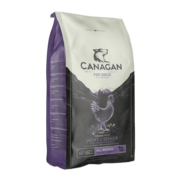 CANAGAN LIGHT/SENIOR FOR DOGS 2KG