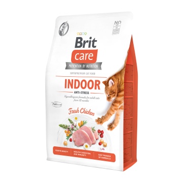 BRIT CARE CAT ADULT INDOOR CHICKEN GRAIN FREE 7KG