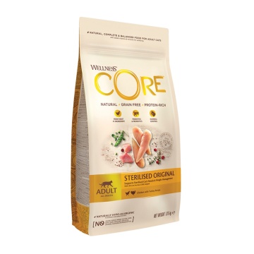 WELLNESS CORE STERILIZED ΚΟΤΟΠΟΥΛΟ & ΓΑΛΟΠΟΥΛΑ 1.75KG