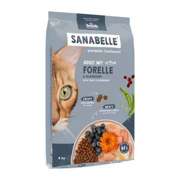 BOSCH SANABELLE CAT ADULT TROUT 8KG