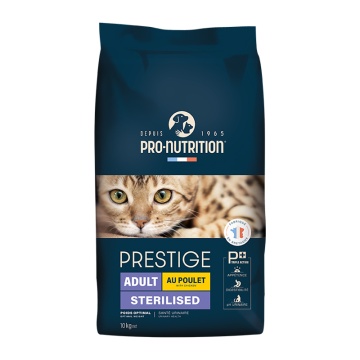 PRO-NUTRITION PRESTIGE (FLATAZOR) CAT STERILIZED CHICKEN 10KG