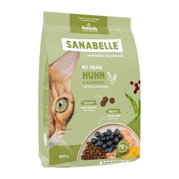 BOSCH SANABELLE CAT ADULT NO GRAIN CHICKEN 400GR