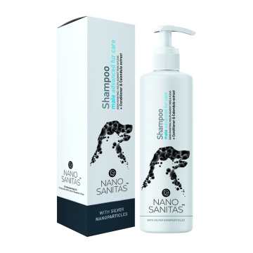 NANOSANITAS SILVER ΣΑΜΠΟΥΑΝ MALE ADVANCED FUR CARE 250ML