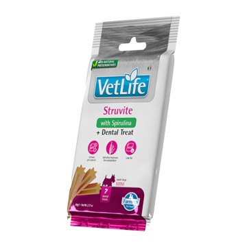 VET LIFE TREATS STRUVITE ADULT MINI 60GR