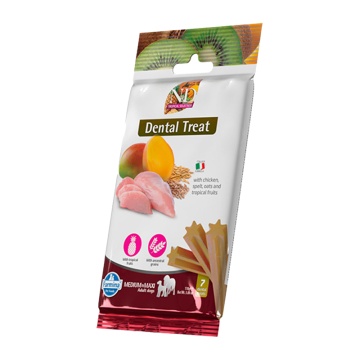 N&D TREATS TROPICAL SELECTION ADULT MED/MAXI CHICKEN 110GR