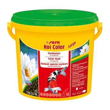 SERA KOI COLOR NATURE LARGE ΤΡΟΦΗ ΓΙΑ KOI ΣΕ ΚΟΚΚΟΥΣ 3000ML