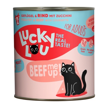 LUCKY LOU LIFESTAGE ADULT ΠΟΥΛΕΡΙΚΑ & ΒΟΔΙΝΟ 800GR