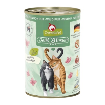 GRANATAPET DELICATESSEN PATE VENISON PUR 400GR