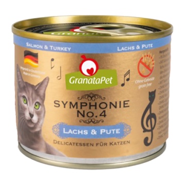 GRANATAPET SYMPHONIE NO. 4 SALMON & TURKEY 200GR