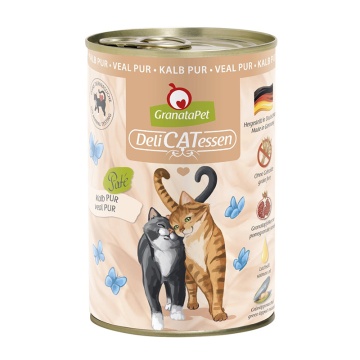 GRANATAPET DELICATESSEN PATE VEAL PUR 400GR