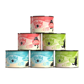 LUCKY LOU LIFESTAGE KITTEN MIX BOX 6X200GR