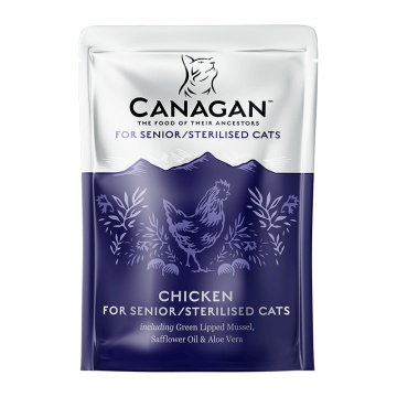 CANAGAN CHICKEN FOR STERILISED/SENIOR CATS 85GR