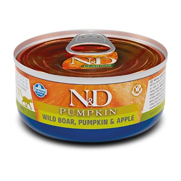 N&D PUMPKIN GRAIN FREE BOAR & APPLE 70GR