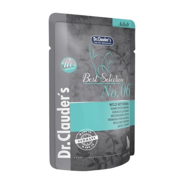 DR CLAUDER'S CAT BEST SELECTION ΚΥΝΗΓΙ & ΚΟΛΟΚΥΘΑ NO6 85GR