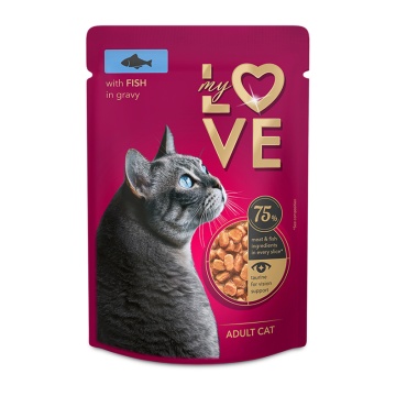 MY LOVE CAT ADULT FISH 85GR