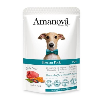 AMANOVA DOG ADULT IBERIAN PORK GRAIN FREE 100G ΦΑΚΕΛΑΚΙ