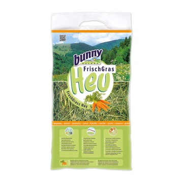 BUNNY ΧΟΡΤΟ FRESHGRASS HAY ΜΕ ΚΑΡΟΤΟ 500GR