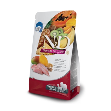N&D Tropical Dog Adult Medium-Maxi με Κοτόπουλο 10kg