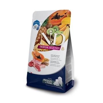 N&D Tropical Dog Puppy Medium-Maxi με Αρνί 10kg