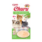 INABA CHURU CAT ΚΡΕΜΩΔΗΣ ΛΙΧΟΥΔΙΑ ΜΕ ΚΟΤΟΠΟΥΛΟ & ΧΤΕΝΙΑ 56GR