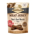 CARNILOVE SNACK JERKY BEEF & BEEF MUSCLE FILLET 100GR