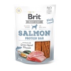 BRIT DOG SNACK JERKY SALMON PROTEIN BAR 80GR