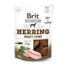 BRIT DOG SNACK JERKY HERRING MEATY COINS 80GR