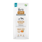 BRIT CARE GRAIN FREE DOG SENIOR & LIGHT SALMON 12KG