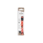 GLEE ΚΟΛΑΡΟ - ΠΕΡΙΛΑΙΜΙΟ ΓΑΤΑΣ ΜΕ ΚΟΥΔΟΥΝΑΚΙ RED ZIG ZAG 1X30CM
