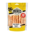 VOSKES STICKS RAWHIDE WITH CHICKEN 40TEM 400GR