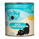 LUCKY LOU LIFESTAGE KITTEN ΠΟΥΛΕΡΙΚΑ & ΠΕΣΤΡΟΦΑ 800GR