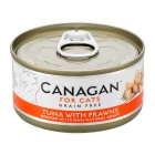 CANAGAN CAN - TUNA WITH PRAWNS 75GR