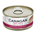 CANAGAN CAN - CHICKEN WITH BEEF 75GR