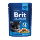 BRIT PREMIUM KITTEN POUCH CHICKEN 100GR
