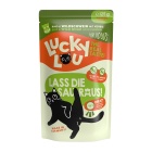 LUCKY LOU LIFESTAGE ADULT ΒΟΔΙΝΟ & ΑΓΡΙΟΓΟΥΡΟΥΝΟ 125GR