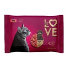MY LOVE CAT ADULT BEEF 4X85GR