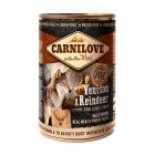 CARNILOVE CAN ADULT DOGS VENISON & REINDEER 400GR