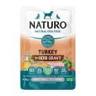 NATURO ADULT GRAIN FREE TURKEY IN HERB GRAVY 100GR