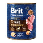 BRIT PREMIUM BY NATURE DOG CANS LAMB WITH BUCKWHEAT 800GR