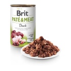 BRIT DOG CAN PATE & MEAT DUCK 400GR