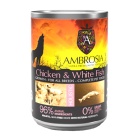 AMBROSIA GRAIN FREE PUPPY CHICKEN & WHITE FISH 400GR