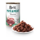 BRIT DOG CAN PATE & MEAT VENISON 400GR