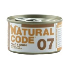 Natural Code Κοτόπουλο & Βοδινό 85gr